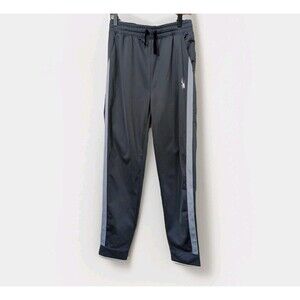 Spyder Active Polar Pants Mens S Gray Drawstring Lined Workout Lounge